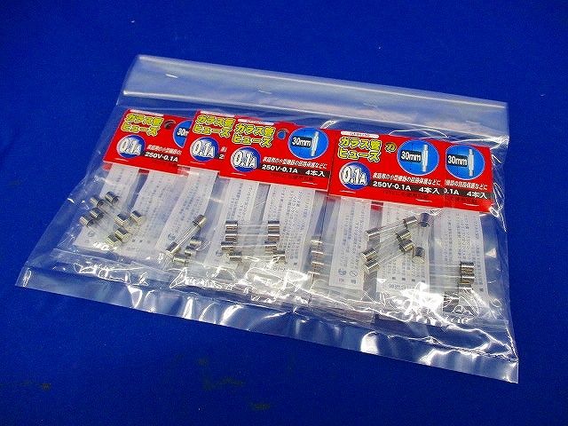 ガラス管ヒューズ(4個入×10) GF01250