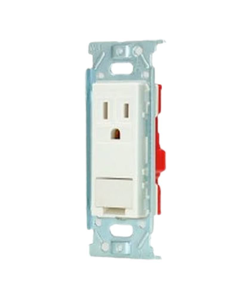 ニューマイルドビーシリーズ アースターミナル付接地シングルコンセント JEC-BN-5GE-PW