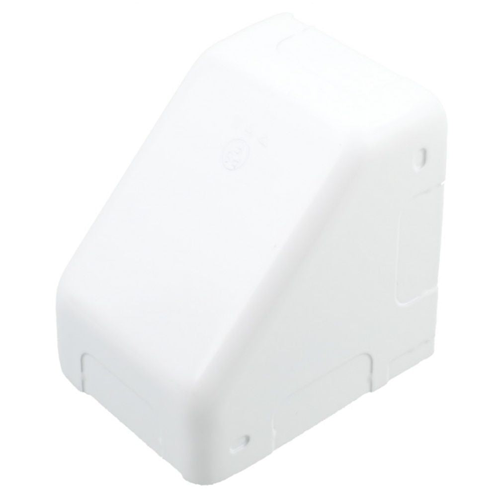 コーナーボックス A型 ホワイト 《メタルエフモール 付属品》 4個入 A1082-04