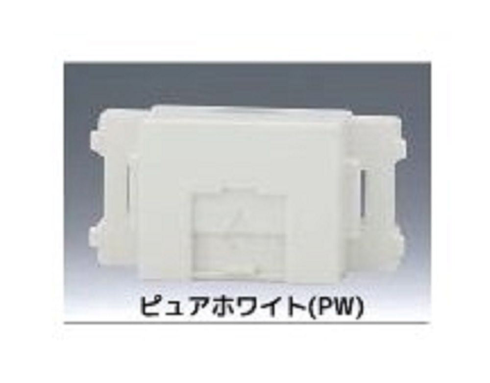 ピュアホワイト NKシリーズ 埋込モジュラージャック 8極8心Cat6 JEC-BN-LW6PW