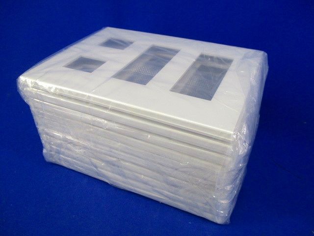 コンセントプレート(10枚入)(ピュアホワイト) QWD-233