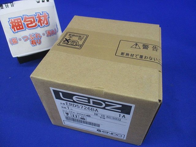 LEDダウンライト 電源ユニット別売 電球色 ERD5726BA