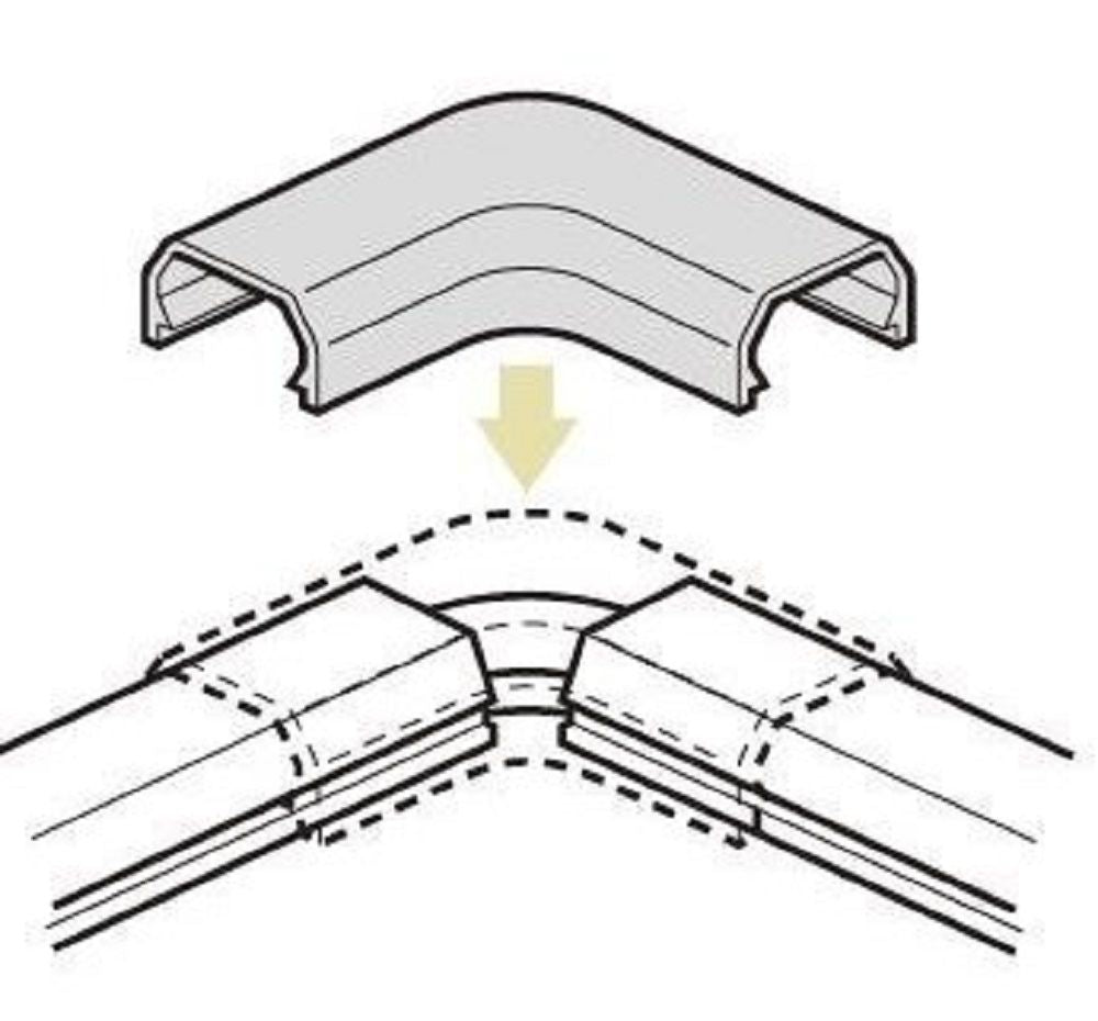 プラモール付属品(曲ガリ) チョコレート 10個入 MLM-2T-10
