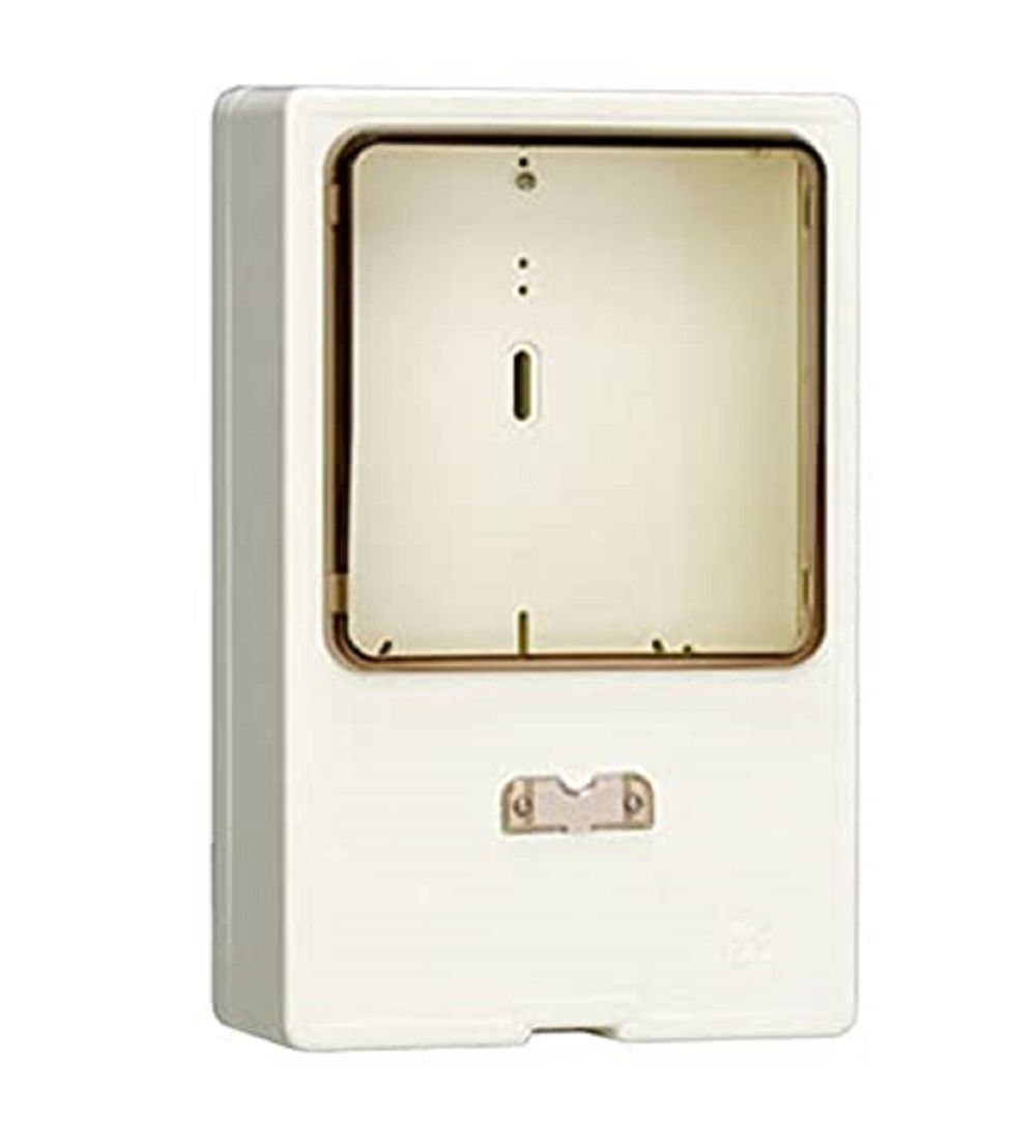 化粧ボックス タテ350×ヨコ220×フカサ111 カバー:クリーム色 ベース:クリーム色 PKZ311C