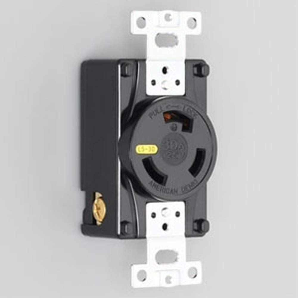 引掛形 埋込コンセント 接地2P30A125V 3310-L5