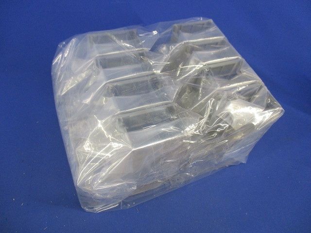 2号エムケーダクト平面マガリ(グレー)(8個入) MDM-121