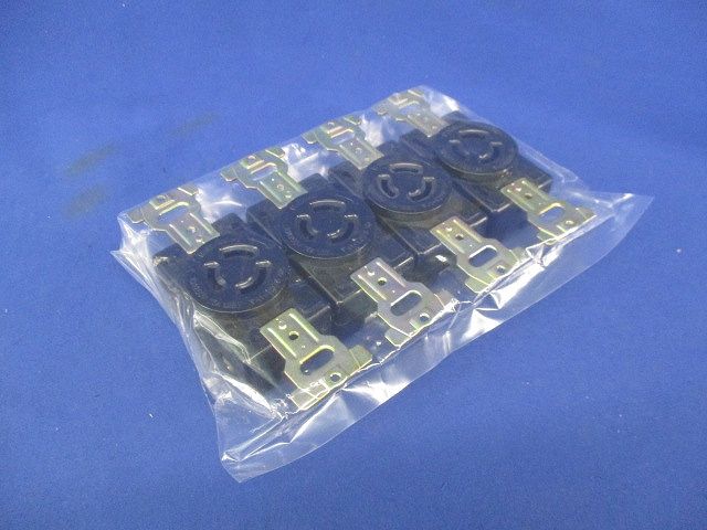 引掛埋込コンセント(4個入)(ミルキーホワイト)(汚れ有)National WF2315