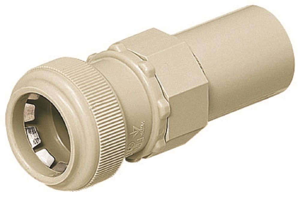 コンビネーションカップリング PF管36⇔VE管36 ベージュ FPVE-36Y