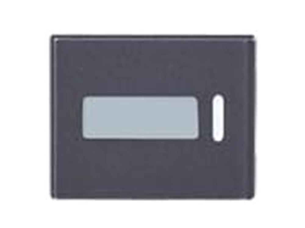 埋込ダブルスイッチ用ハンドル ネーム付 マットグレー WTA3012H