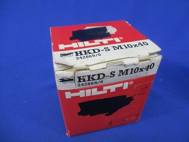 内ねじアンカー(28個入) HKD-S M10×40