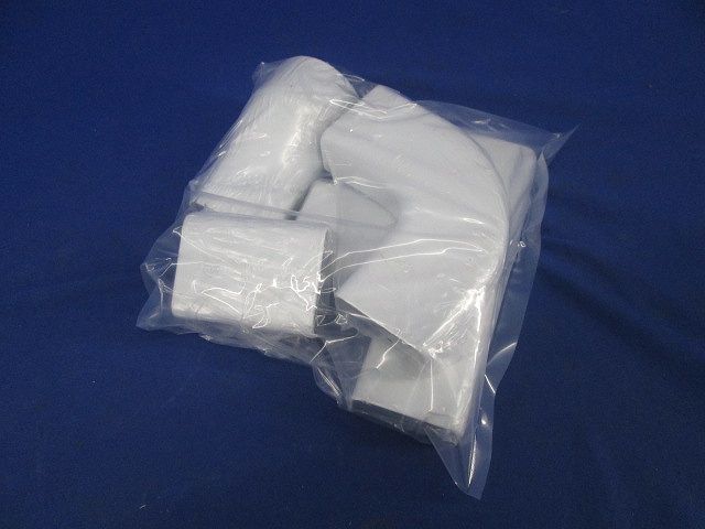 メタルモール付属品セット(計4個入混在)ホワイト B203他