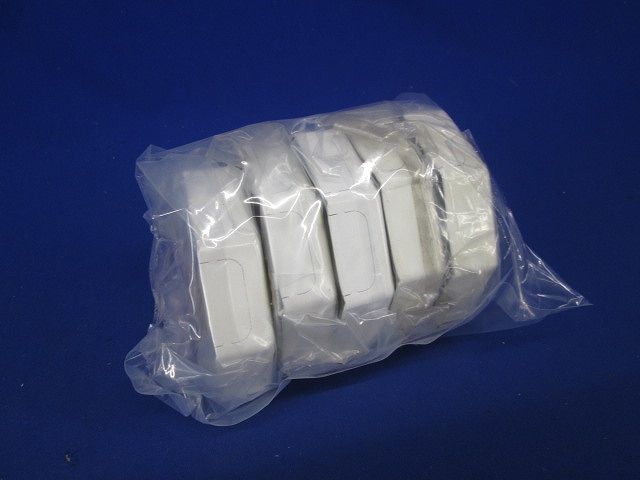 メタルモールジング用付属品 A型クロス(5個入)ホワイト M-140