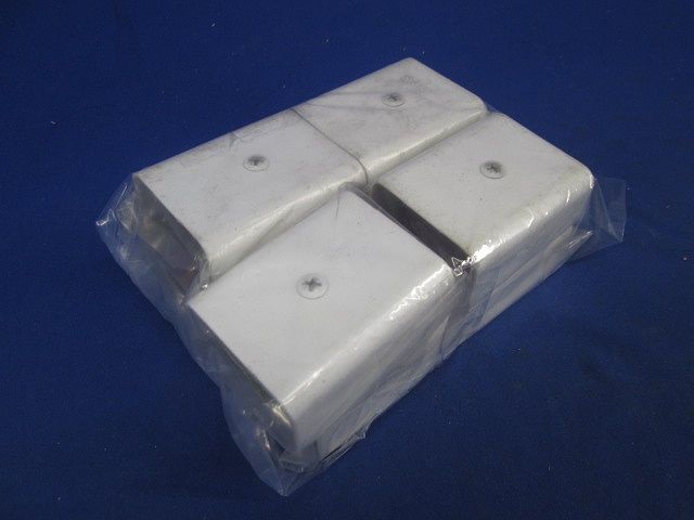 メタルモールジング用附属品 B型カップリング(8個入)(ホワイト) M210