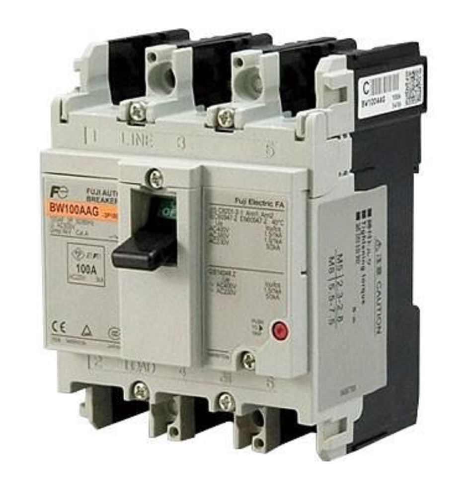 オートブレーカ 一般配線用 3P 100A MAX(AC400V) BW100AAG-3P100A