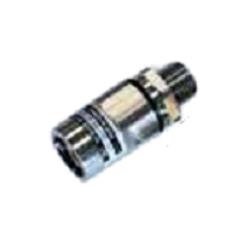 耐圧防爆ストレートコネクタ ネジ22・ケーブル12-14 KXP-2214