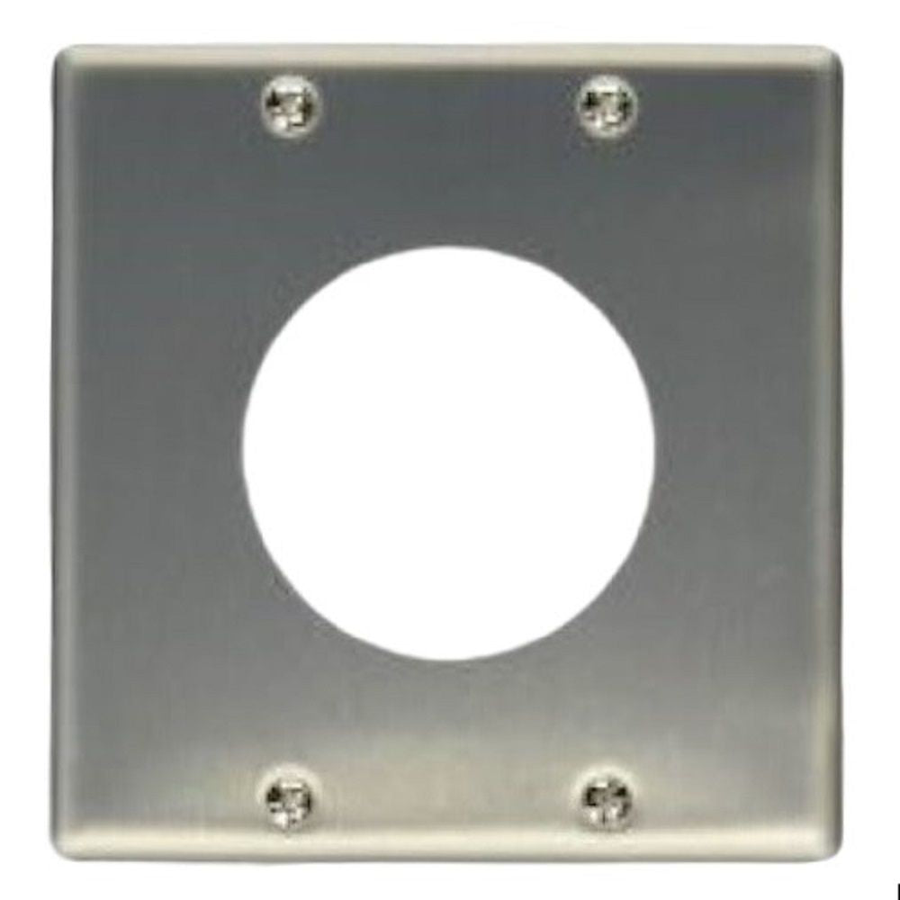 新金属プレートφ58.5 コンセントプレート WN9515