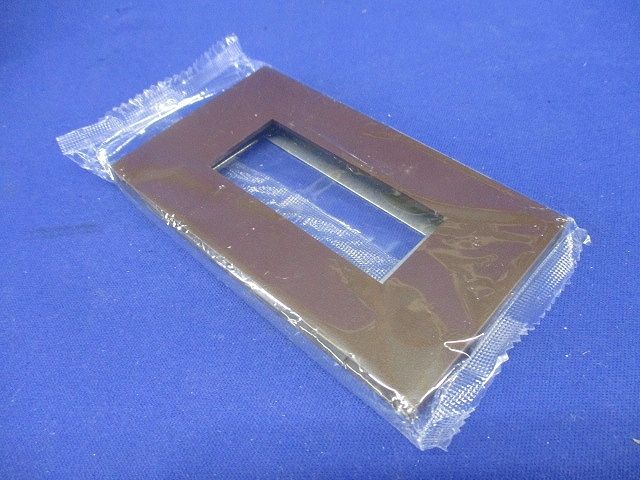 NKシリーズ配線器具 NKシリーズプレート 1連用3口プレート チョコ NKP-3UF