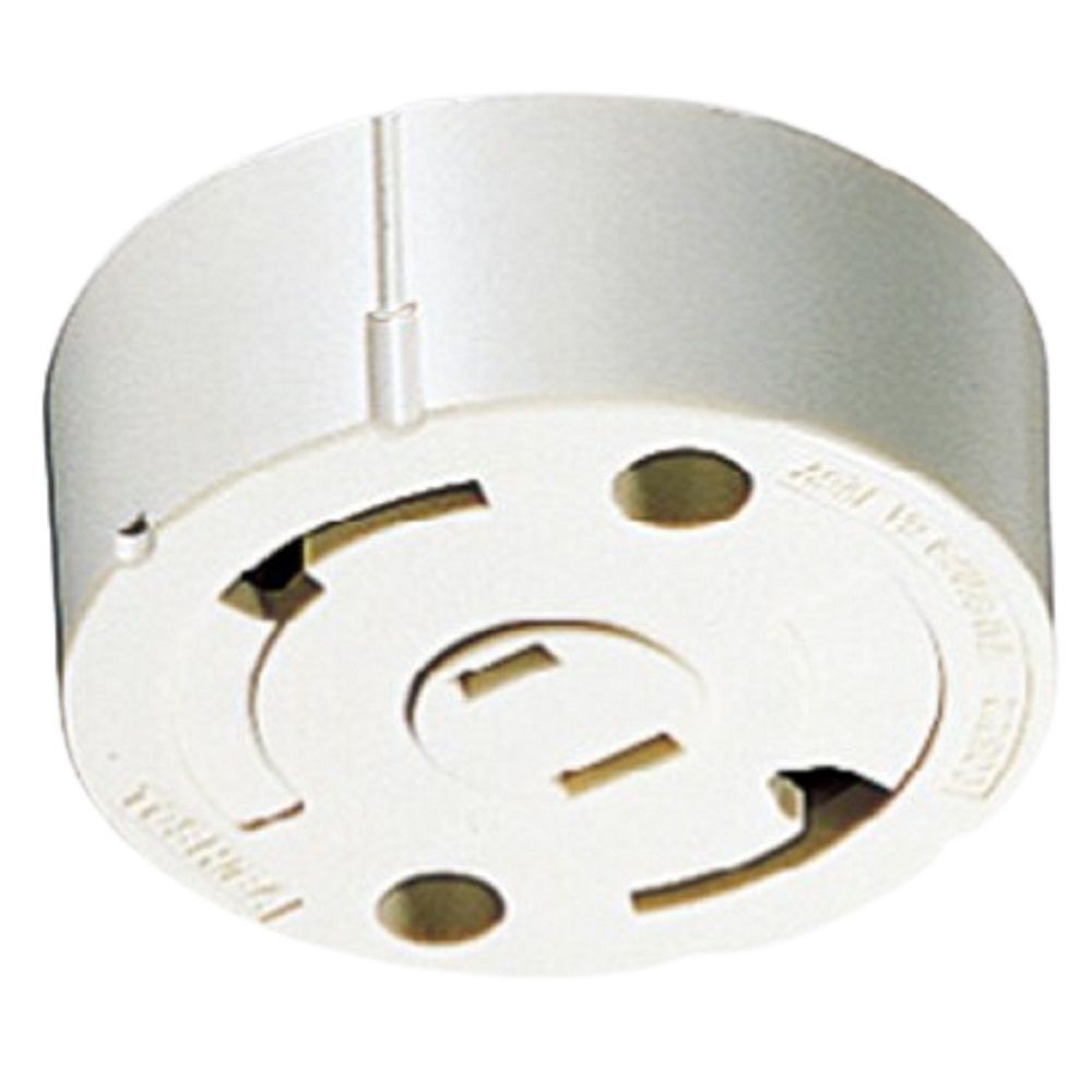 引掛シーリングコンセント SL丸形 6A 125V 10個入 DC5272(W)-10