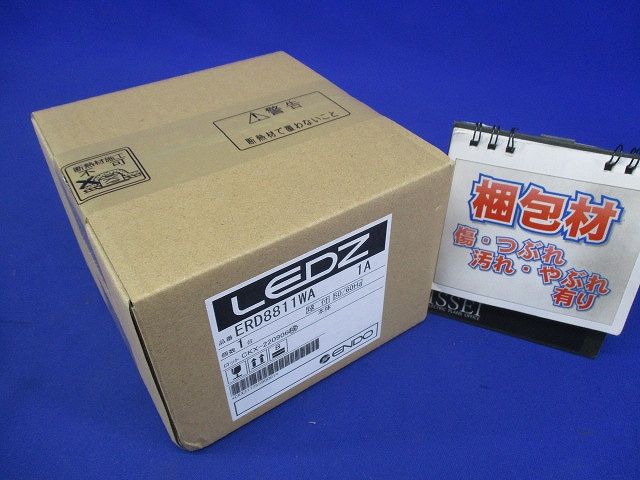 LEDユニバーサルダウンライト 電球色 φ108 ランプ付き 電源別売 LED交換/断熱施工不可 ERD8811WA