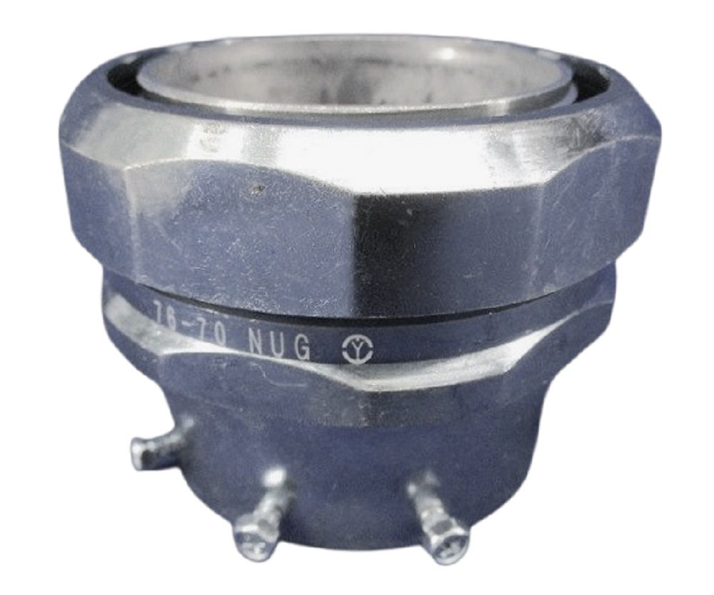 コンビネーションカップリング ねじなし接続形 ビニール被覆可とう電線管用 厚鋼電線管用 2個入 NUG76-70-02