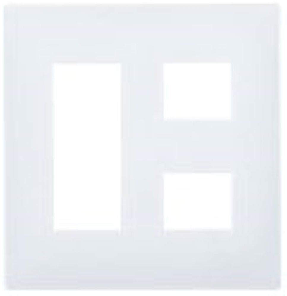 簡易耐火コンセントプレート 5コ用 マットホワイト WTL7705WK