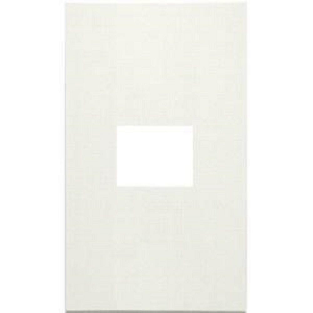 Jワイドスリム コンセントプレート 1連用1口 ピュアホワイト 10個入 QWD-1-PW-10