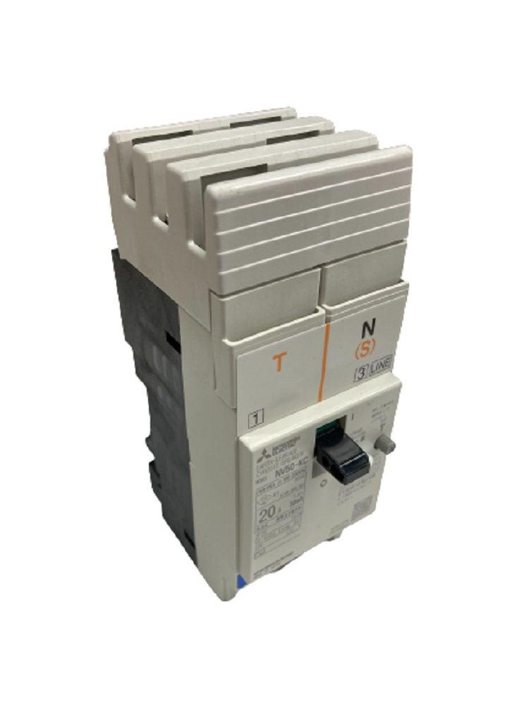 漏電遮断器 AC100-200V Type NT EH932-00D NV50-KC 2P 20A 30MA AP