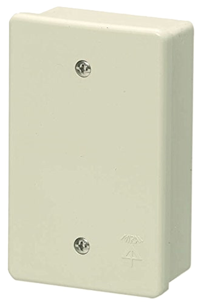 露出スイッチボックス カブセ蓋付き VE14・16用 ベージュ PVR16-1PJ