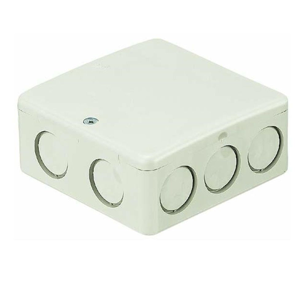 PVKボックス Fタイプ・深型・ノック付 ミルキーホワイト PVK-BFNM