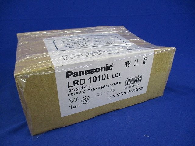 LEDエクステリアベースダウンライト 2700K 美ルック 拡散 防雨型 調光不可 LRD1010LLE1