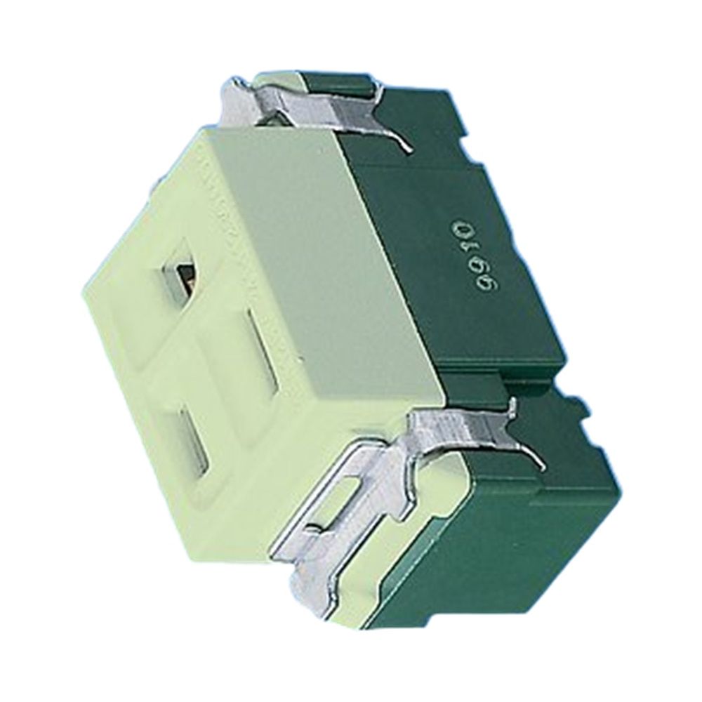 埋込接地コンセント ライトグリーン WN1101LG