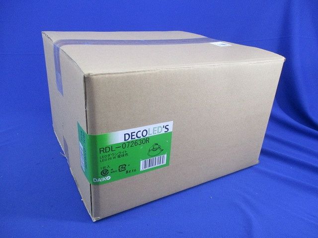 LEDダウンライトφ200 電球色 RDL-072630R