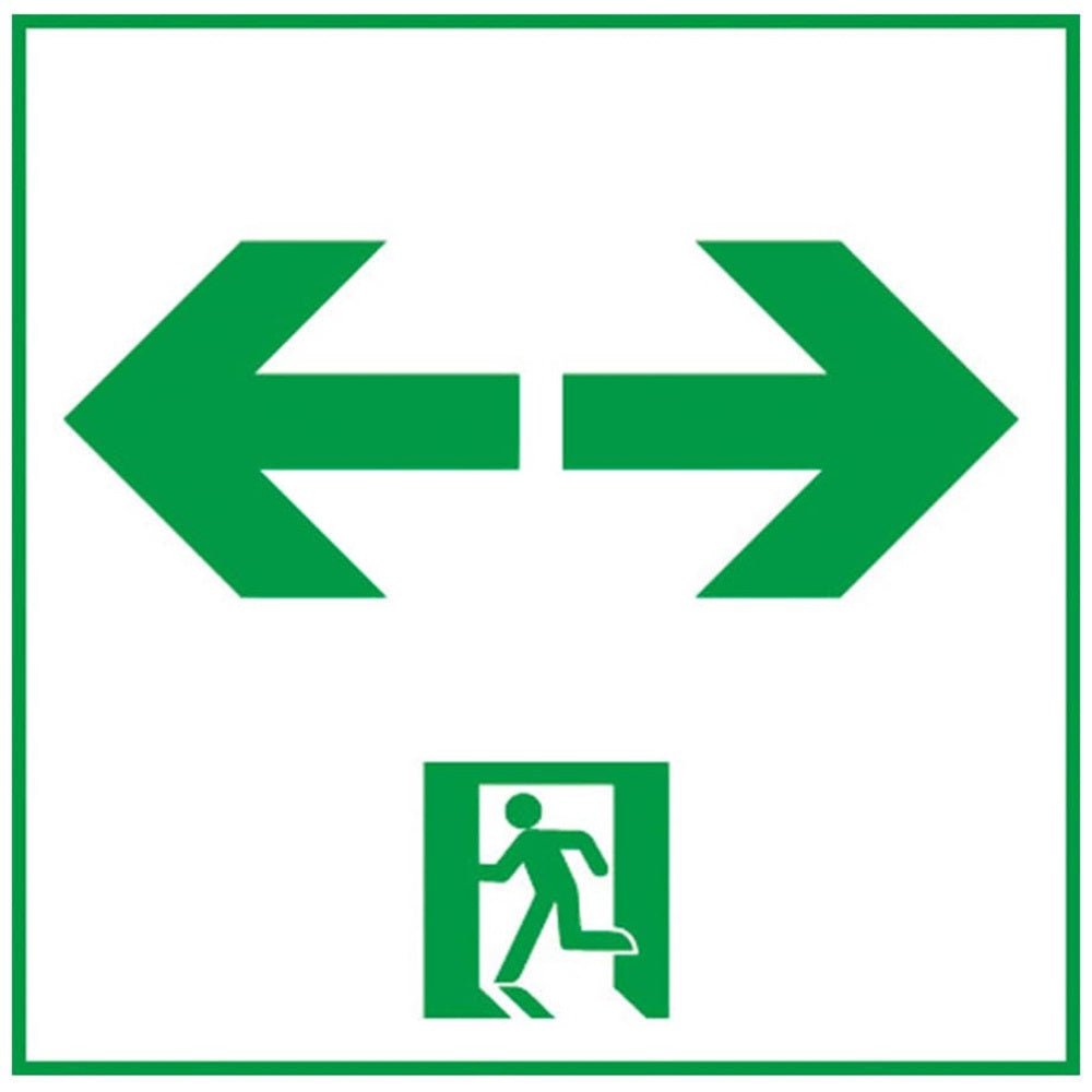 通路誘導灯用適合表示板 両 C級 10形 片面用 FK10018