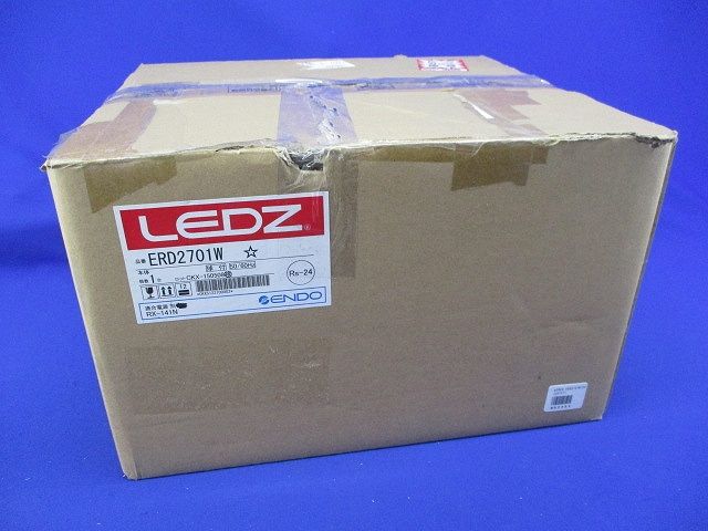 LEDベースダウンライト(キズ・汚れ有り) φ250 電球色 ERD2701W
