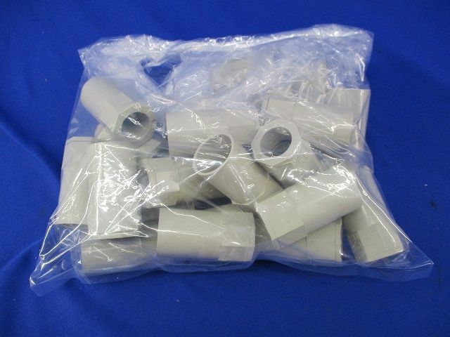 2号コネクタ・TSカップリング他セット(混在21個入)(アイボリー)(汚れ有) 2K-22他