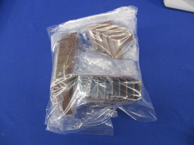 プラモール附属品3号モール用(傷・汚れ有)(混在20個入)(茶) MLM-3他