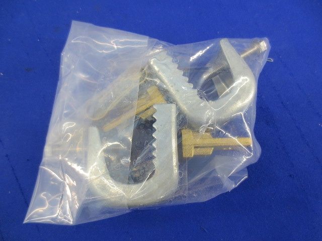 銅線取付金物新Nラック付2.0×13鉄製亜鉛めっき(2個入) JJBDA2406