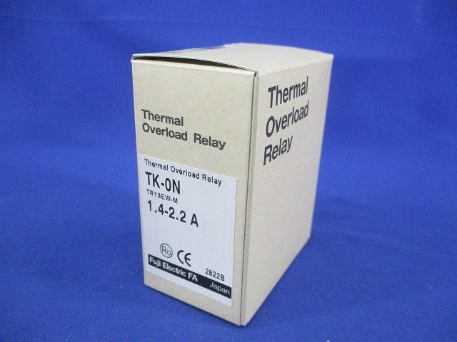 電磁開閉器サーマルリレー1.4-2.2A TK-0N