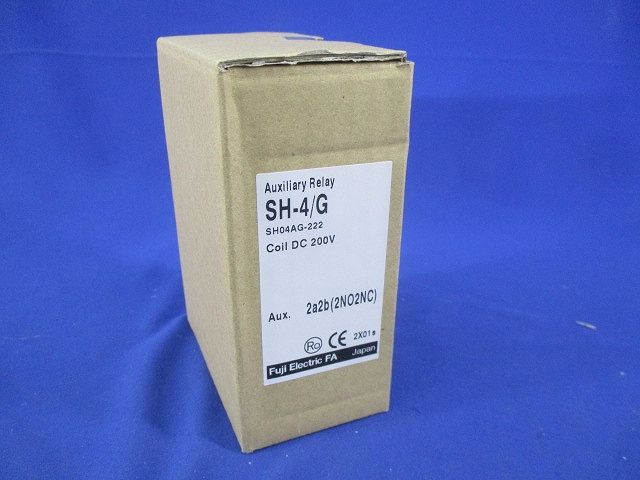 直流操作形補助継電器 SH-4/G