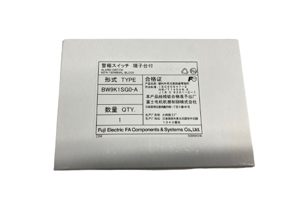 オートブレーカ オプション品 警報スイッチ 端子台付 BW9K1SG0-A