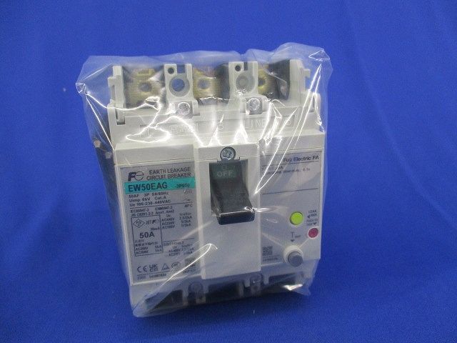 サーキットブレーカ3P50A(付属部品不足) EW50EAG