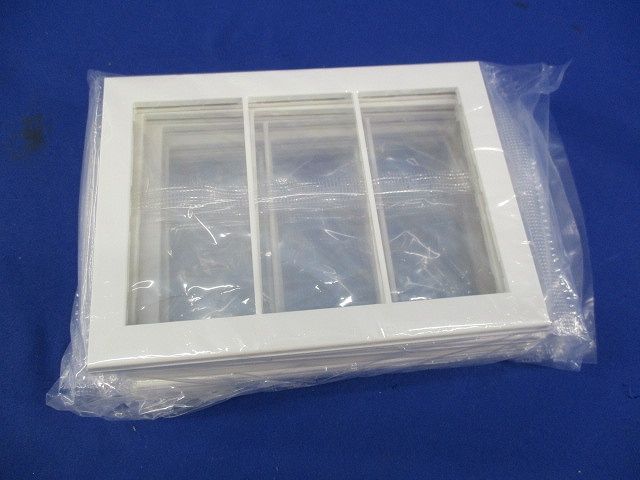 スイッチプレート3連用(5個入)(ピュアホワイト) QWP-3