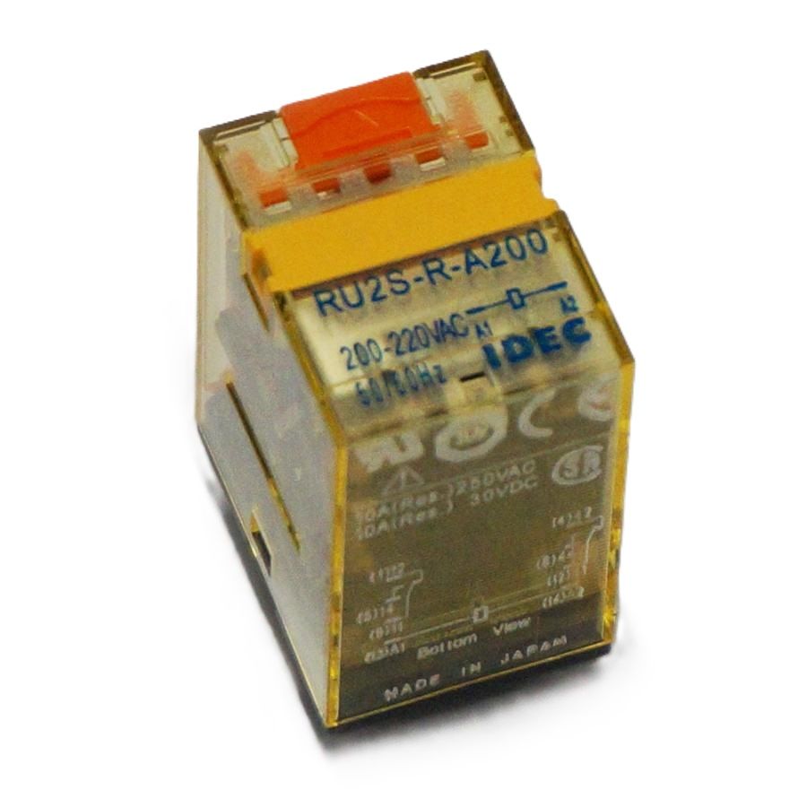 RUシリーズユニバーサルリレー AC200-220V RU2S-R-A200