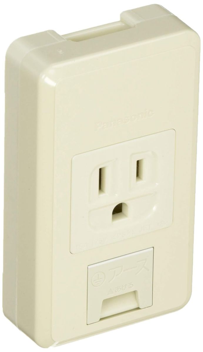 リファインシリーズ 露出アースターミナル付 接地コンセント フル端子 WKS216