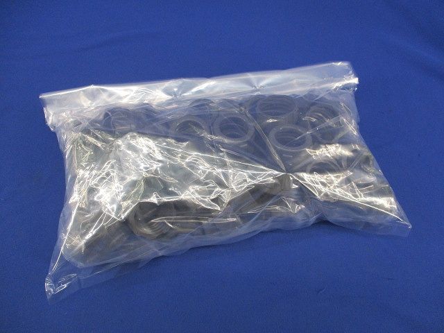 プリカ用絶縁ブッシング(70個入)(グレー)(汚れ有) BP-24