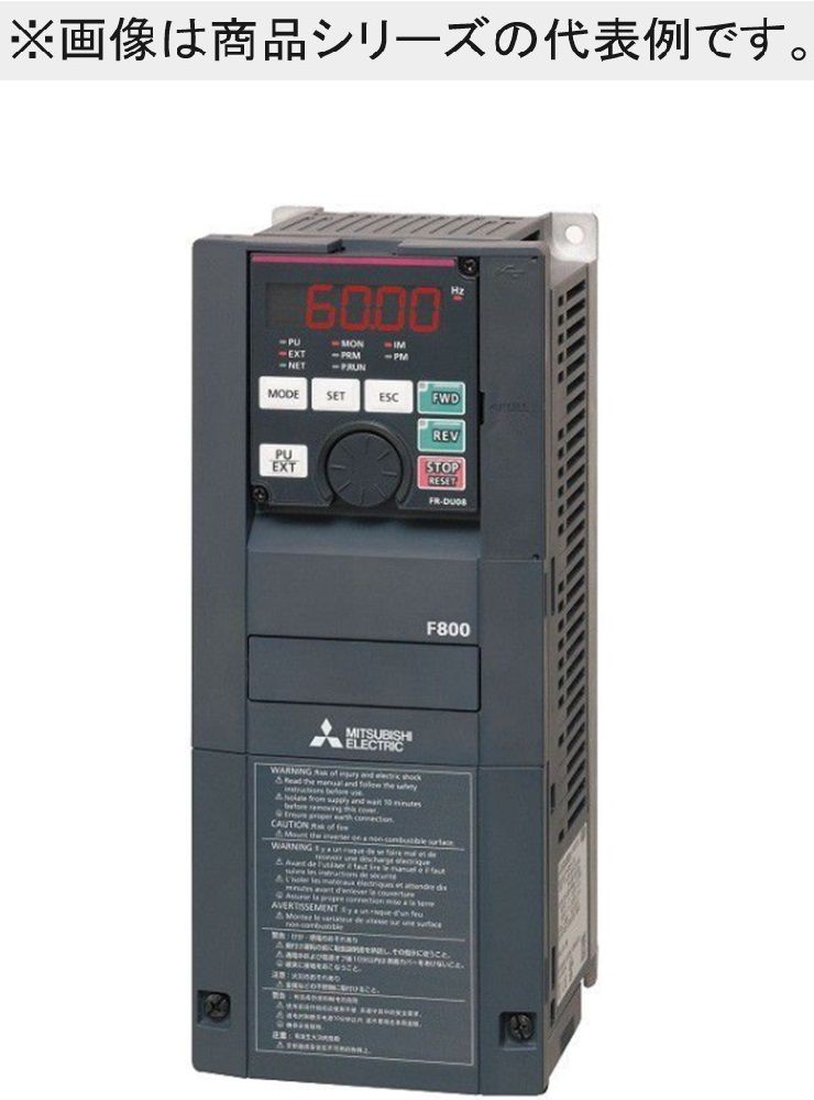 インバータ 標準構造品 FR-F800シリーズ FR-F840-30K-1
