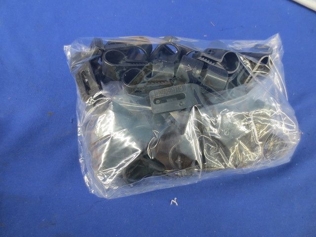 ワニグチ片サドルセット(混在60個入)(黒) KTK-D13他