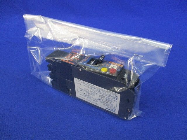 カンタッチ漏電ブレーカBKFE型2P2E20A(テプラ痕有)National BKFE-50