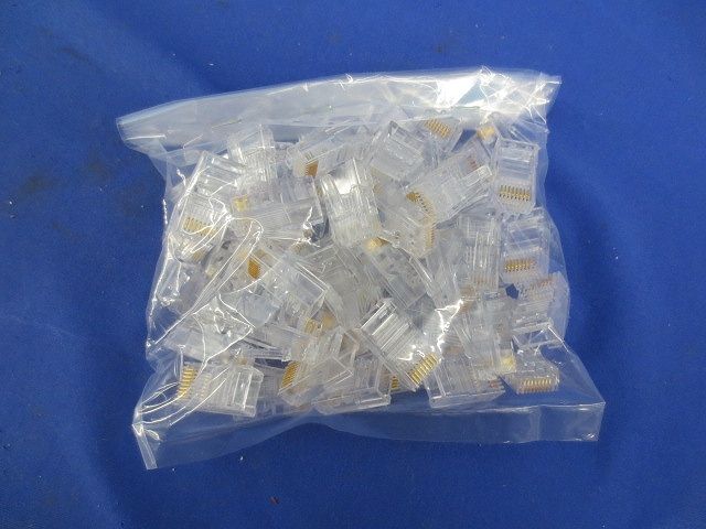 モジュラープラグ8極8芯(56個入) 型番不明