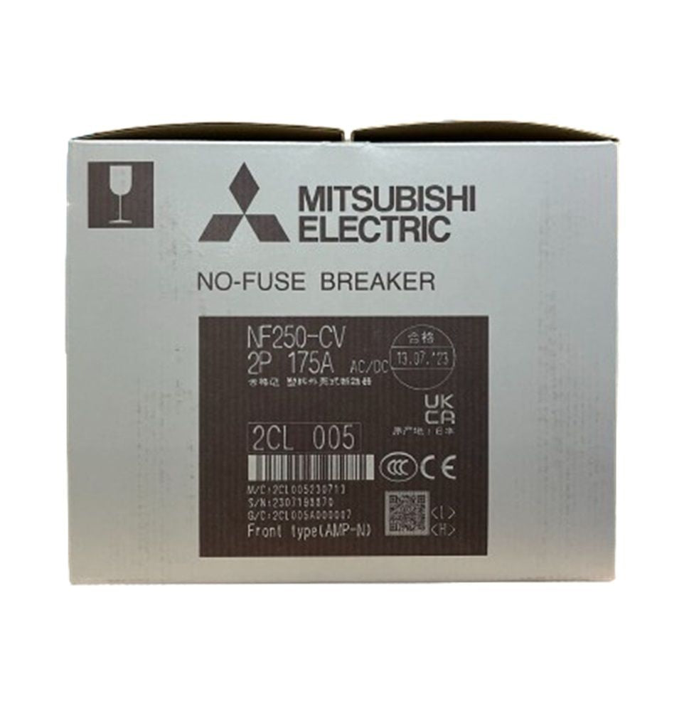 ノーヒューズ遮断器/NF-Cクラス 2P 175A NF250-CV-2P-175A